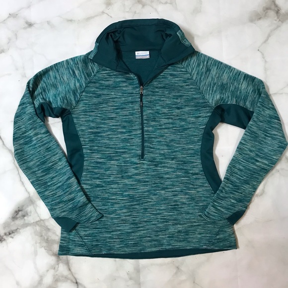 Columbia Tops - Columbia 1/2 Zip Pullover with Cute Wrist Detail